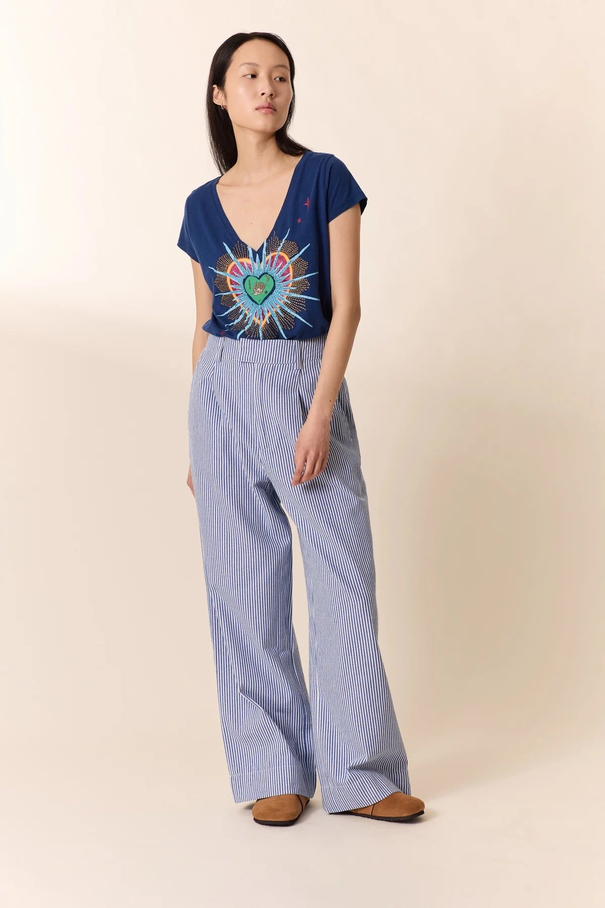 ARMINA STRPES PANTS
