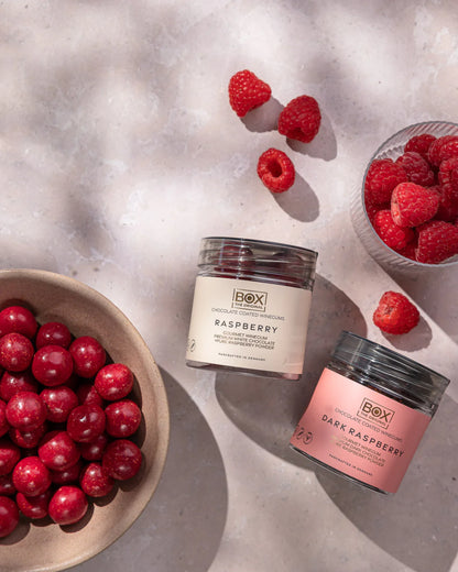 FRUCHTGUMMI MIT SCHOKOLADE – DARK RASPBERRY 110g
