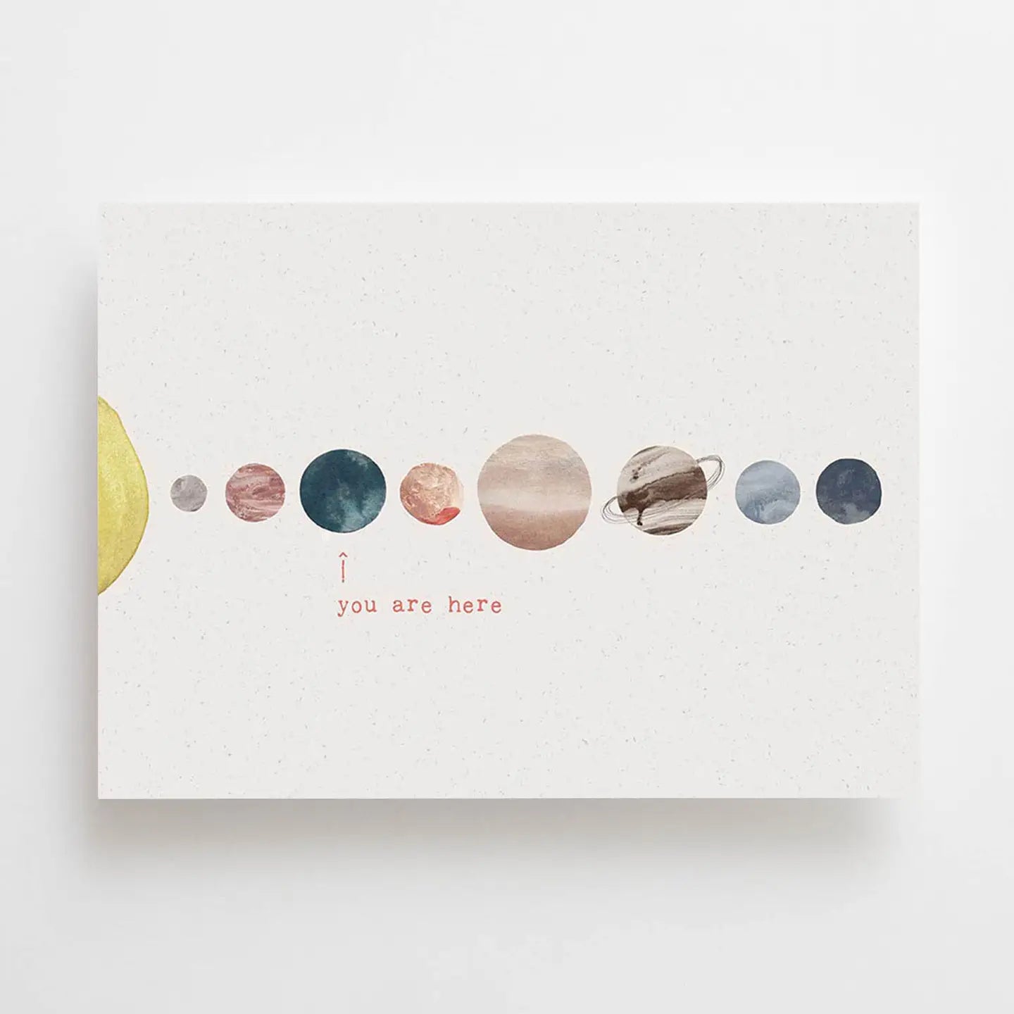 YOU ARE HERE - Postkarte -