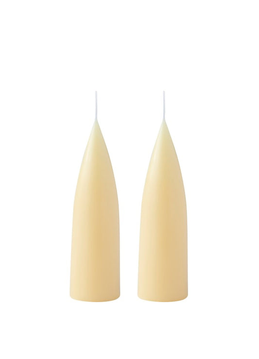 Candle "Pastel Yellow" 6,5/20cm