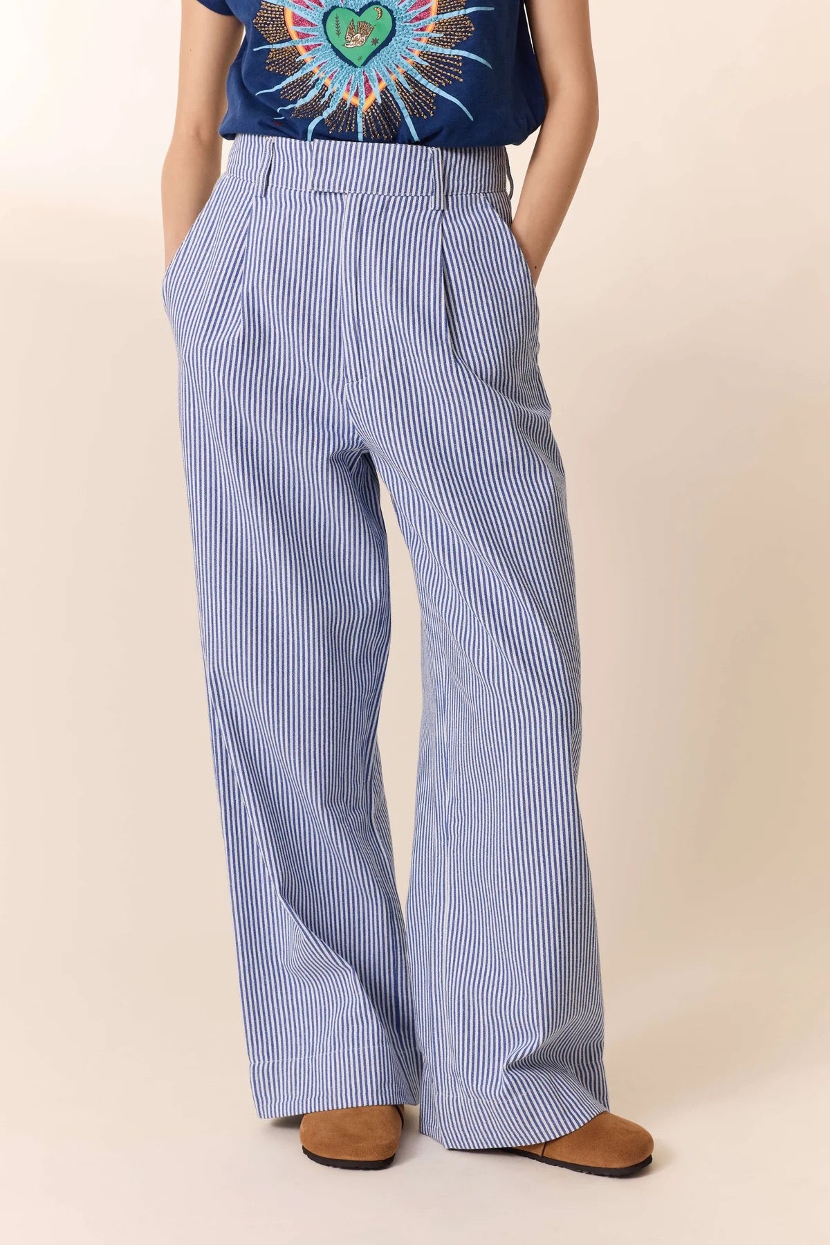 ARMINA STRPES PANTS