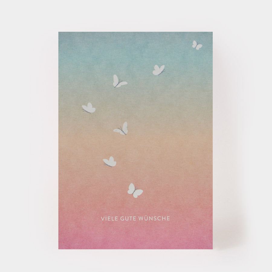Viele Gute Wünsche Postkarte