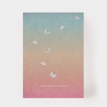 Viele Gute Wünsche Postkarte