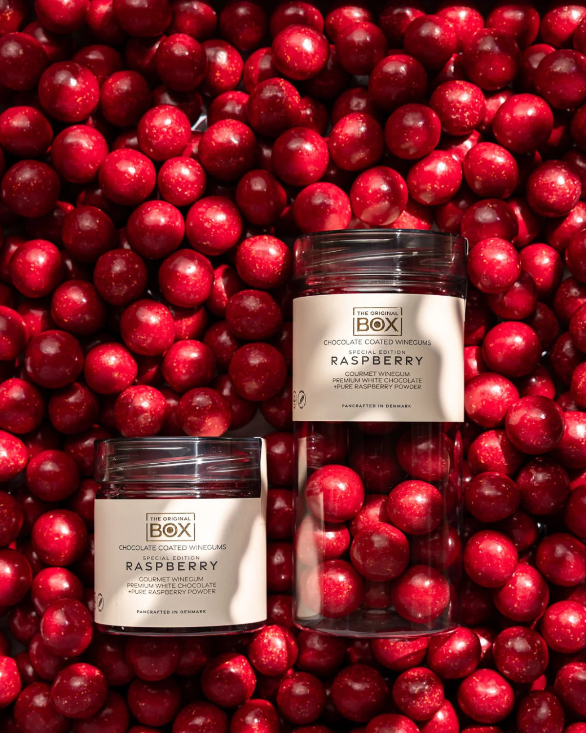 Fruchtgummi mit Schokolade – Raspberry 110g