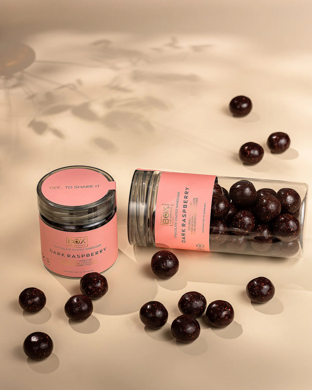 FRUCHTGUMMI MIT SCHOKOLADE – DARK RASPBERRY 110g