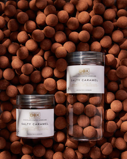 FRUCHTGUMMI MIT SCHOKOLADE – SALTY CARAMEL 250 G