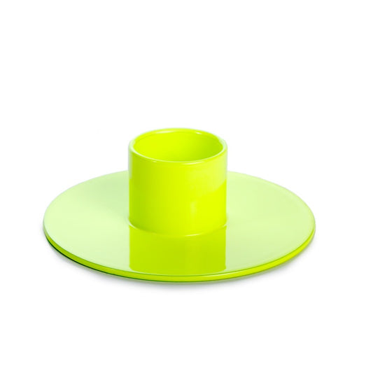Kerzenhalter POP Gelb Neon