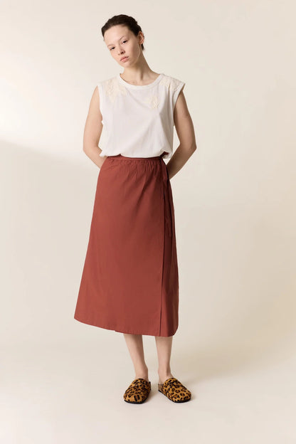 JULEP SKIRT Braun