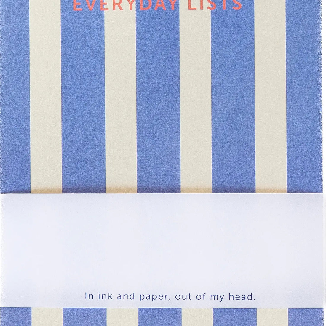 Fabrique Notizblock - Streifen Blau