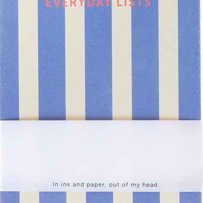 Fabrique Notizblock - Streifen Blau