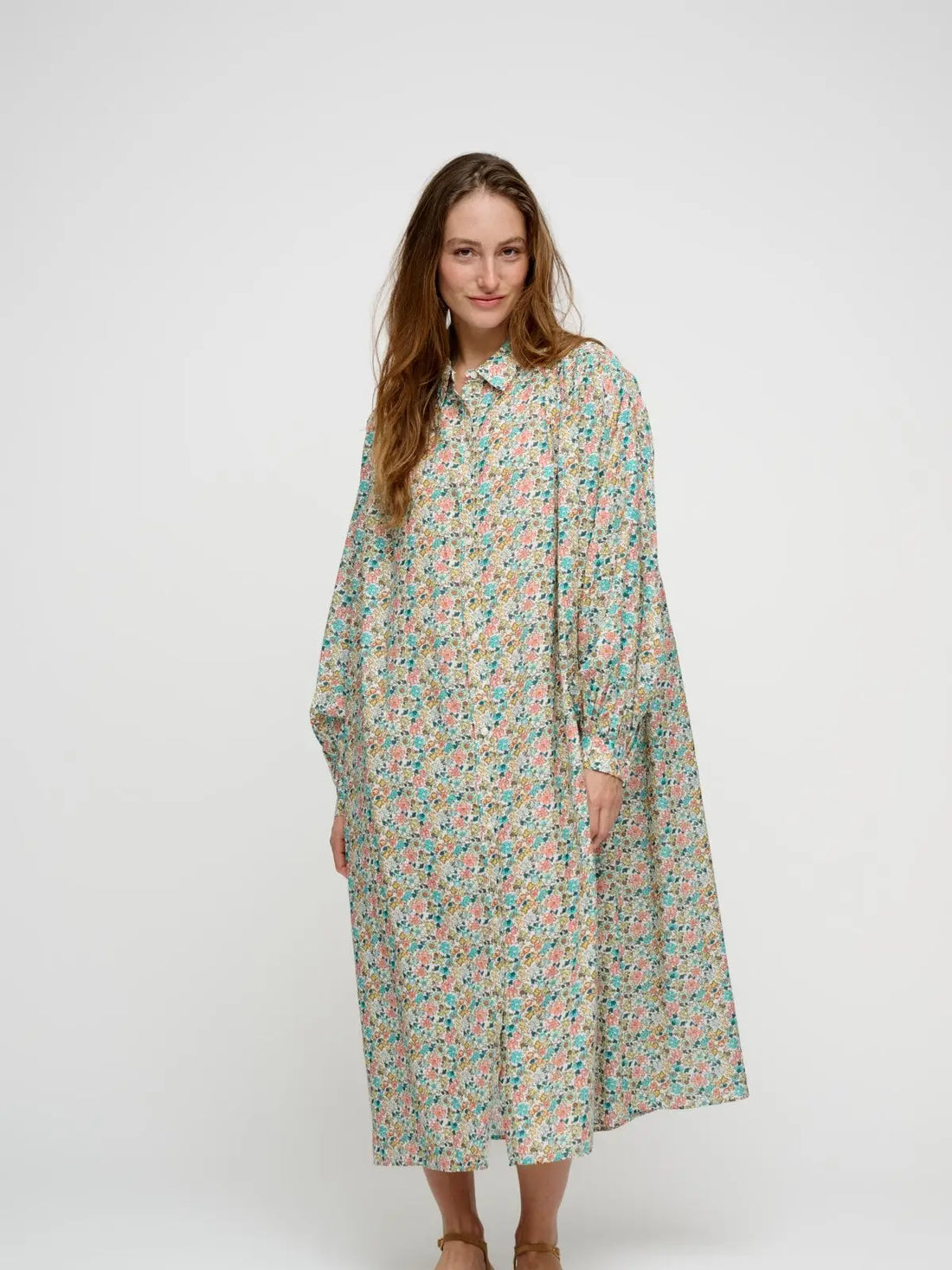 Hemdblusenkleid Flowers