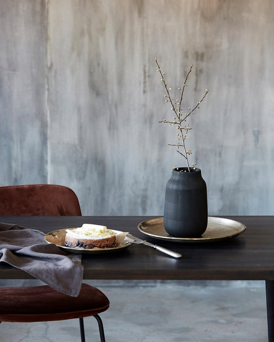 Vase klein Schwarz House Doktor