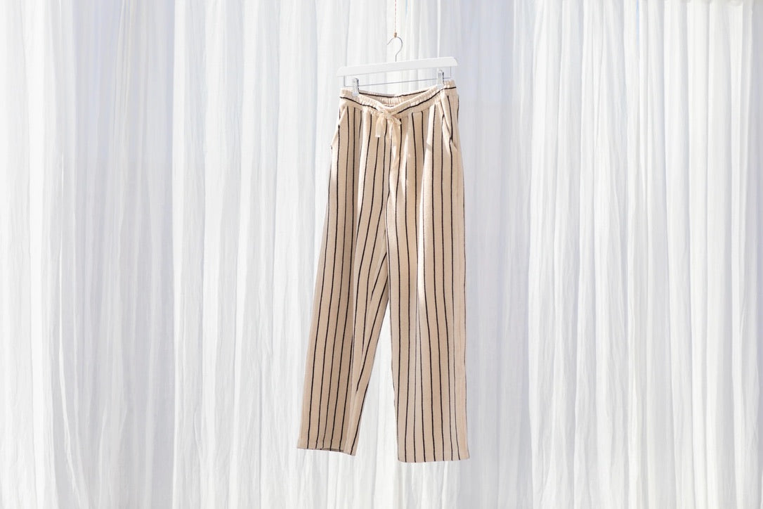 Naram Pants ''CREME & INK''