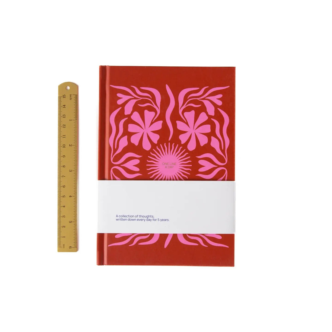 Eine Zeile am Tag Sonne Flow Rosa