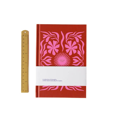 Eine Zeile am Tag Sonne Flow Rosa