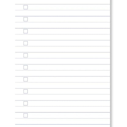 Fabrique Notizblock - Streifen Blau