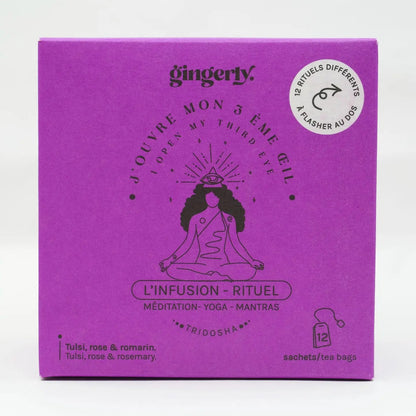 Organische Ritualinfusionsbox 12 BEUTEL, ich öffne mein 3. Auge