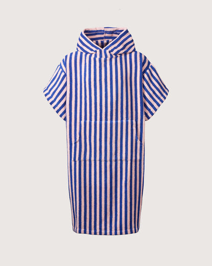 Poncho dazzling blue &amp; rose