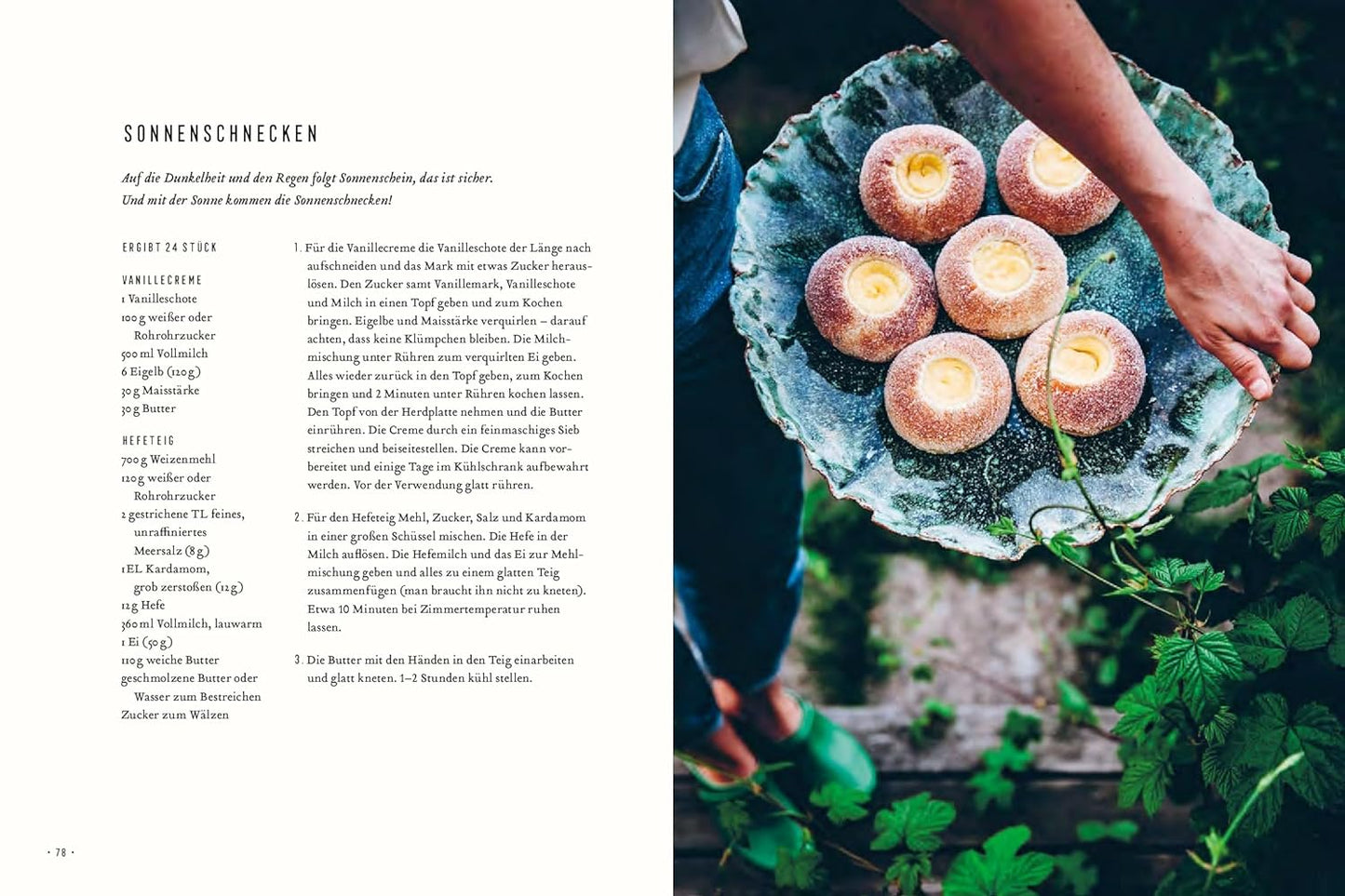 Safranstern und Minzküsse