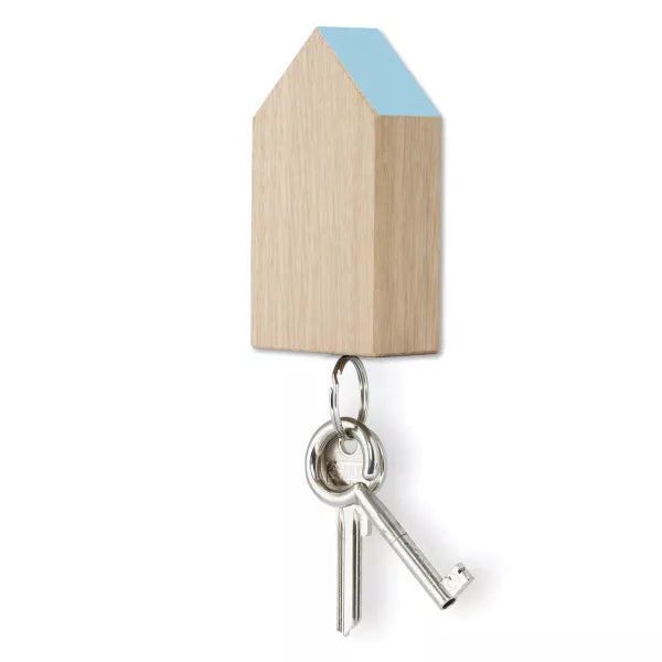 Schlüsselhaus magnetic, Eiche blau
