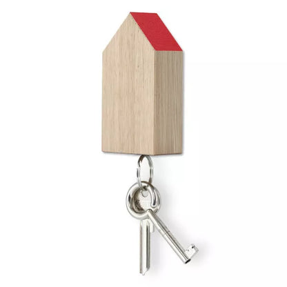 Schlüsselhaus magnetic,  Eiche rot
