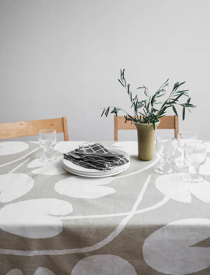 Seerosen Tischdecke 149×250 cm