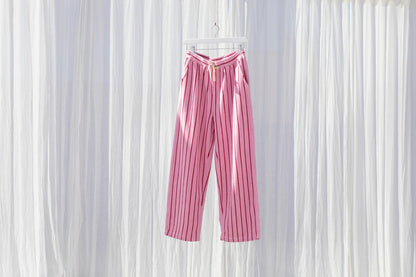Naram Pants "baby pink &amp; ski patrol"