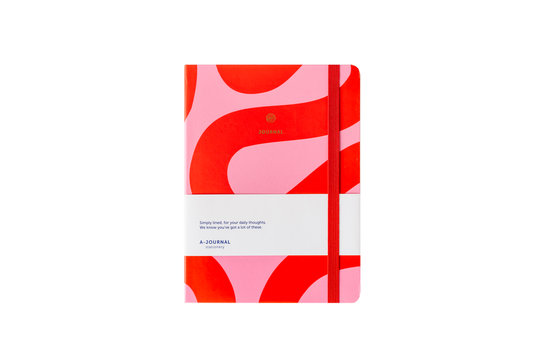 A-Journal Notizbuch Flow Rosa