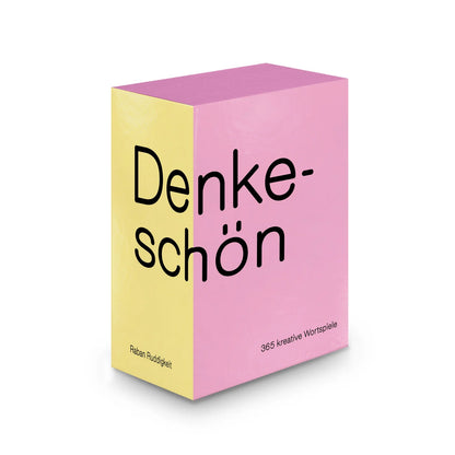Denkeschön- Jeden Tag ein kreatives Wortspiel