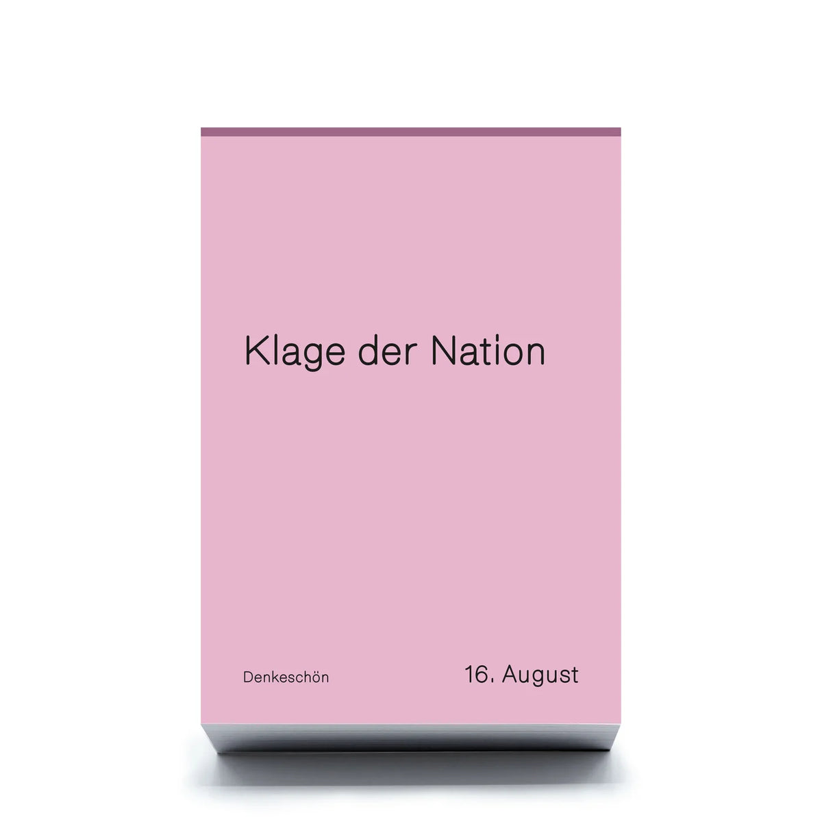 Denkeschön- Jeden Tag ein kreatives Wortspiel