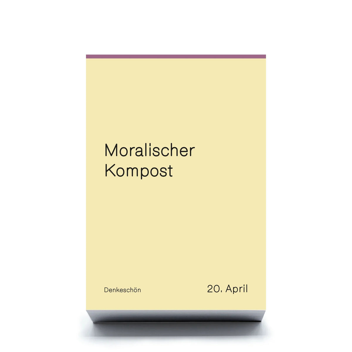 Denkeschön- Jeden Tag ein kreatives Wortspiel
