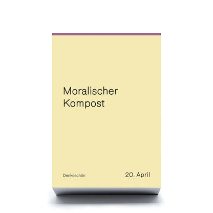 Denkeschön- Jeden Tag ein kreatives Wortspiel