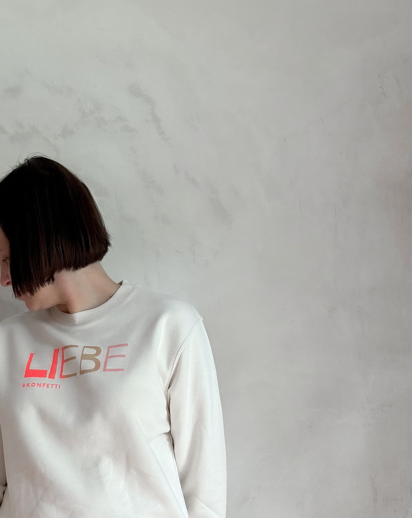 Sweater ''LIEBE & KONFETTI''