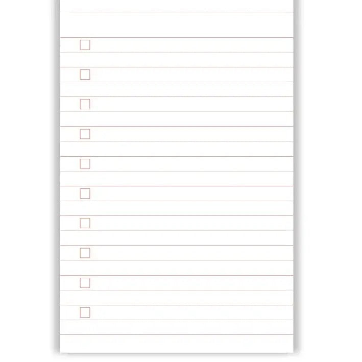 A-Journal Notizblock – Rot