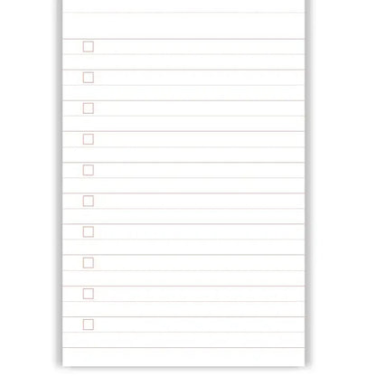 A-Journal Notizblock – Rot