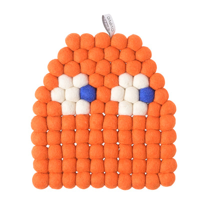 DESIGN SPOOKY UNTERSETZER ORANGE