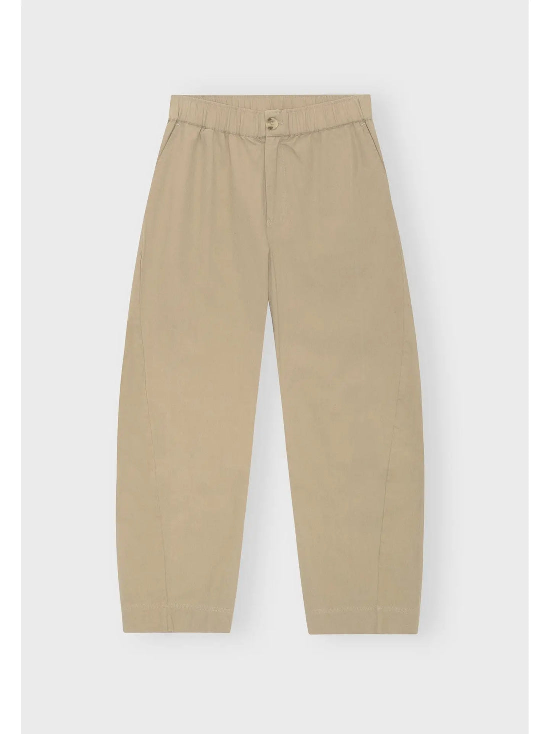 Lässige Hose aus Bio-Baumwolle (Sand)