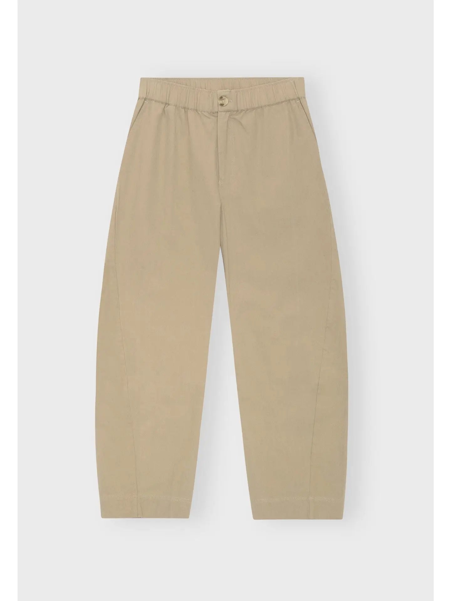 Lässige Hose aus Bio-Baumwolle (Sand)