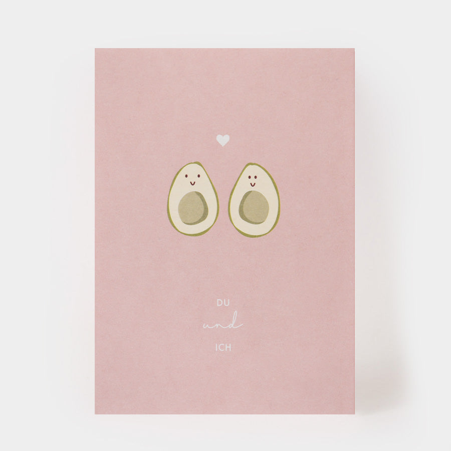 Du und Ich Postkarte
