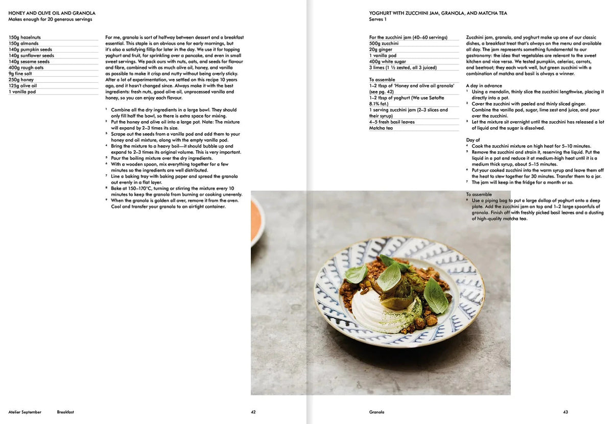 Buch - ATELIER SEPTEMBER: A PLACE FOR DAYTIME COOKING - Englisch