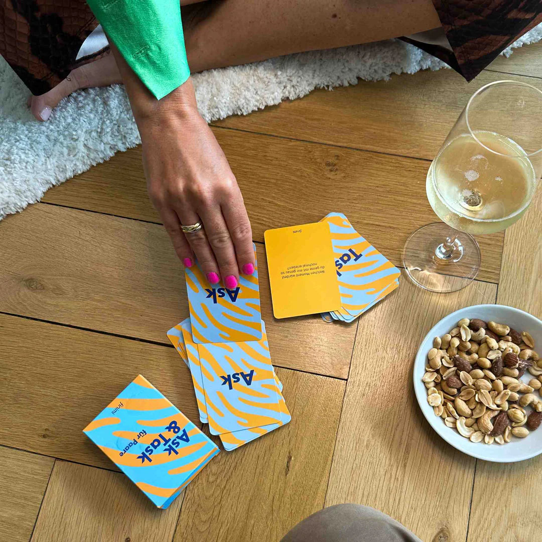 Ask &amp; Task Kartenset für Paare