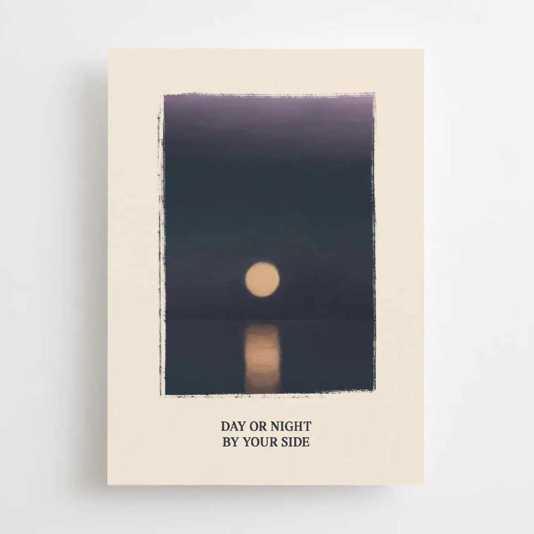 Postkarte „Day or Night By Your Side“ - Postkarte