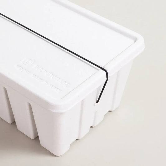 Aufbewahrung Pulp Tool Box aus Pappe Weiß