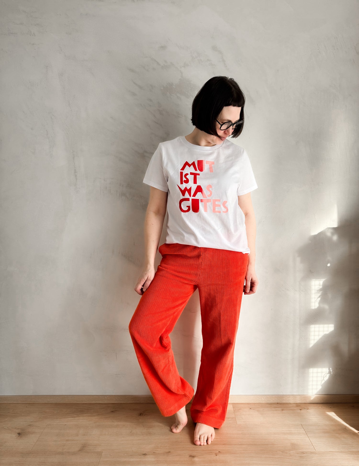Unperfekt Perfekt Shirt "MUT IST WAS GUTES" Langarm