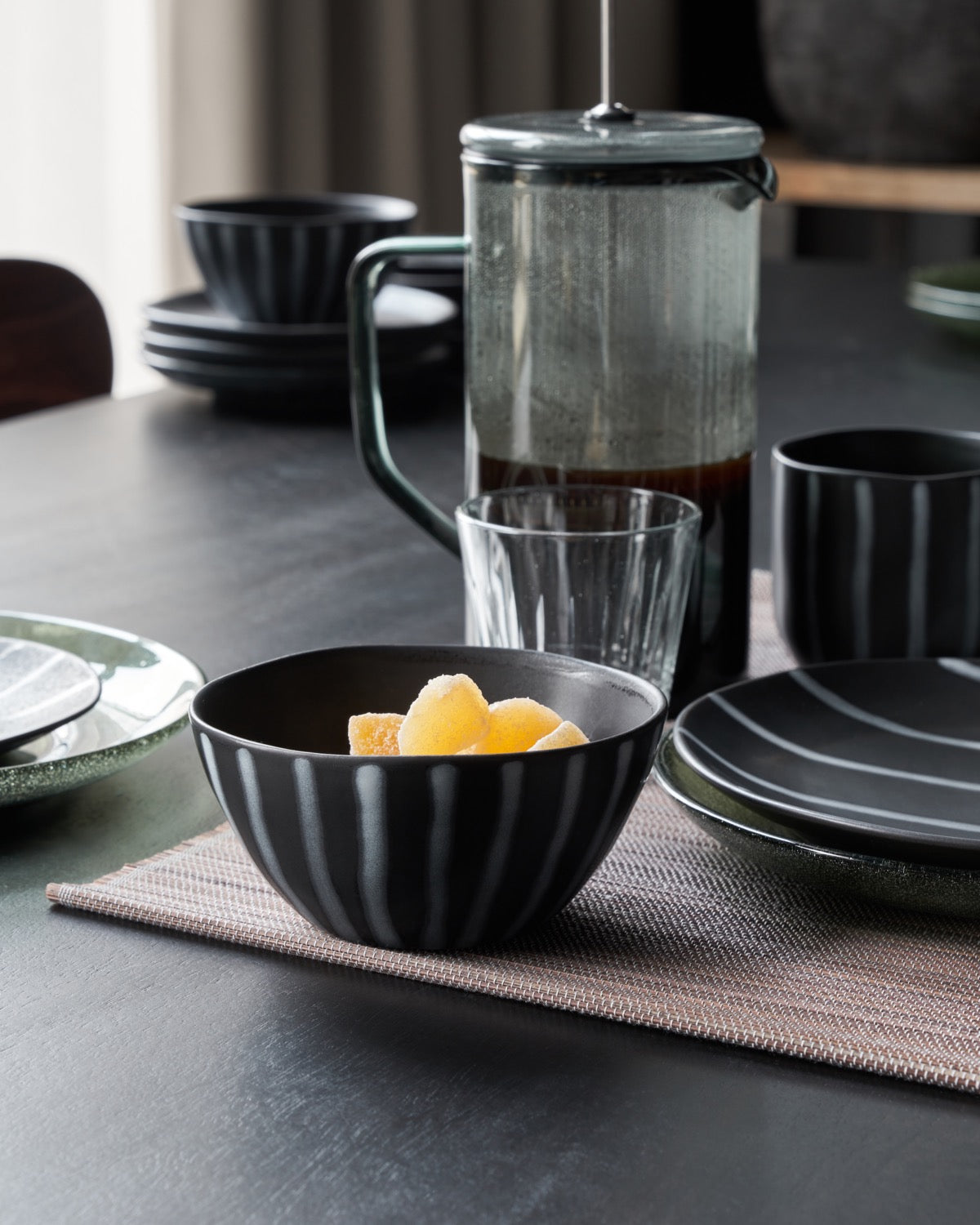 Schüssel Schwarz Braun House Doktor