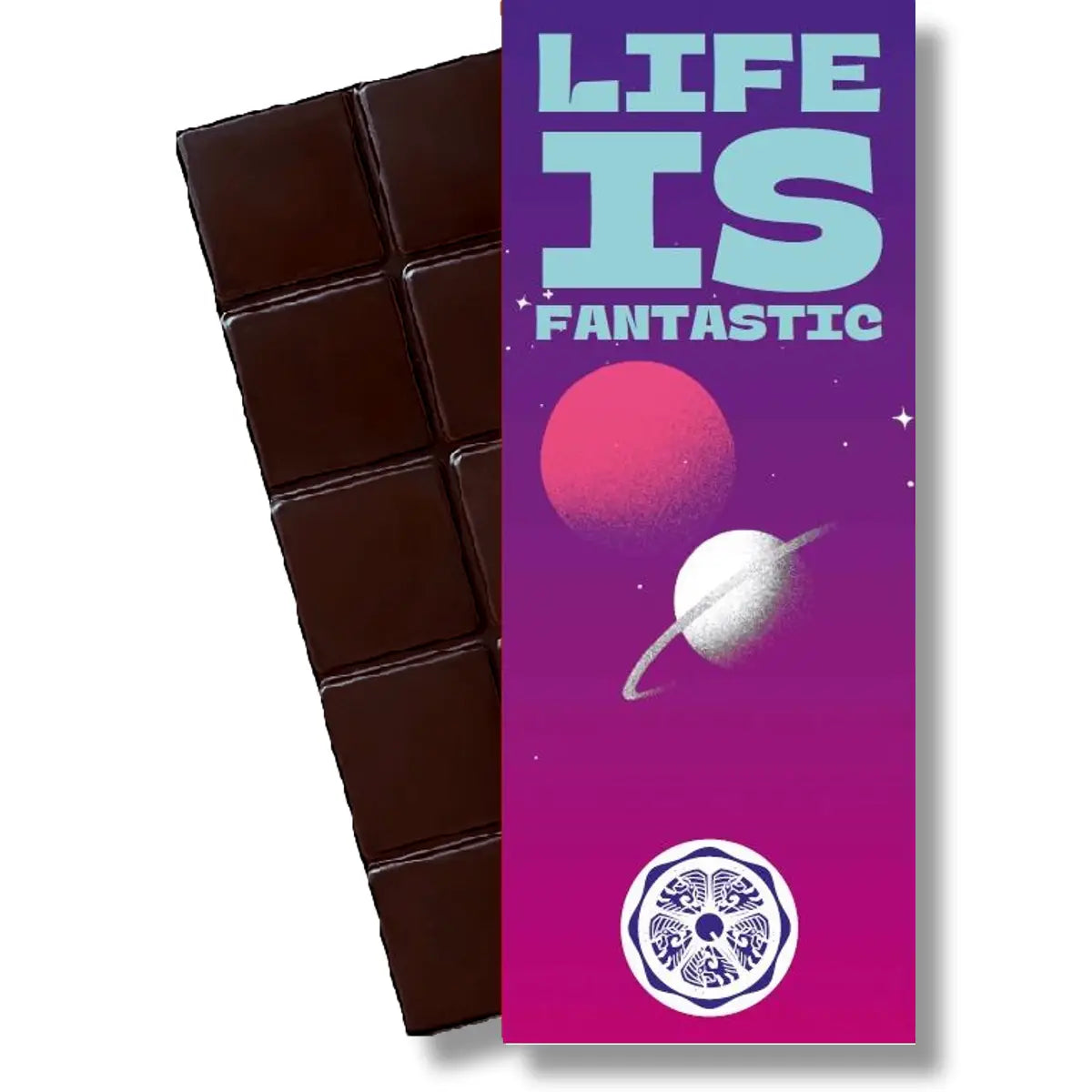 SweetGreets Bio-Schokolade "Life Is Fantastic''