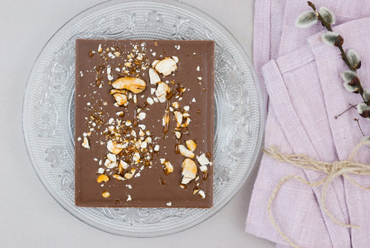 Milchkuvertüre Cashew Crunch