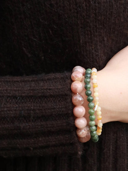 Southern Jade | Krystal armbånd - 4 mm