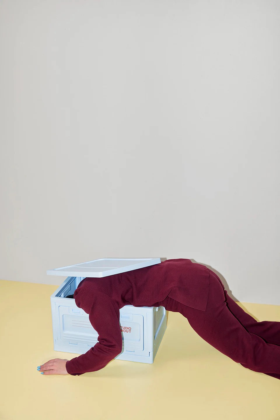 BOX, MITTEL, HELLBLAU