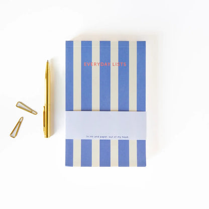Fabrique Notizblock - Streifen Blau